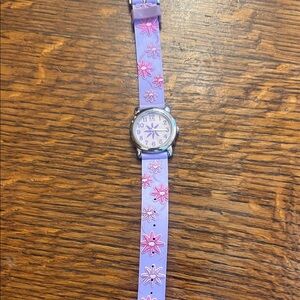 Purple Timex Floral Kids Watch